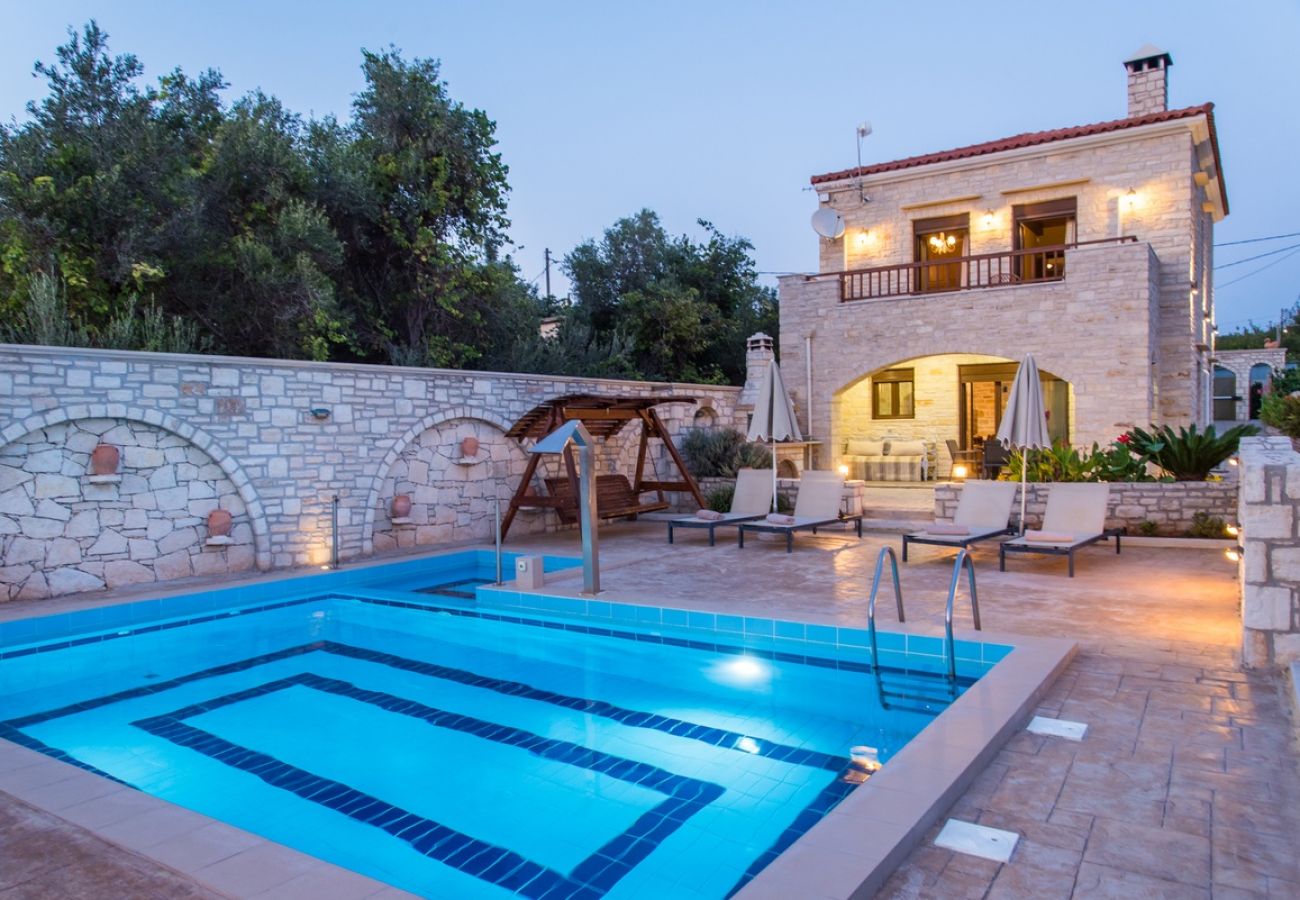 Villa in Asteri village - Villa Semeli with Private Pool