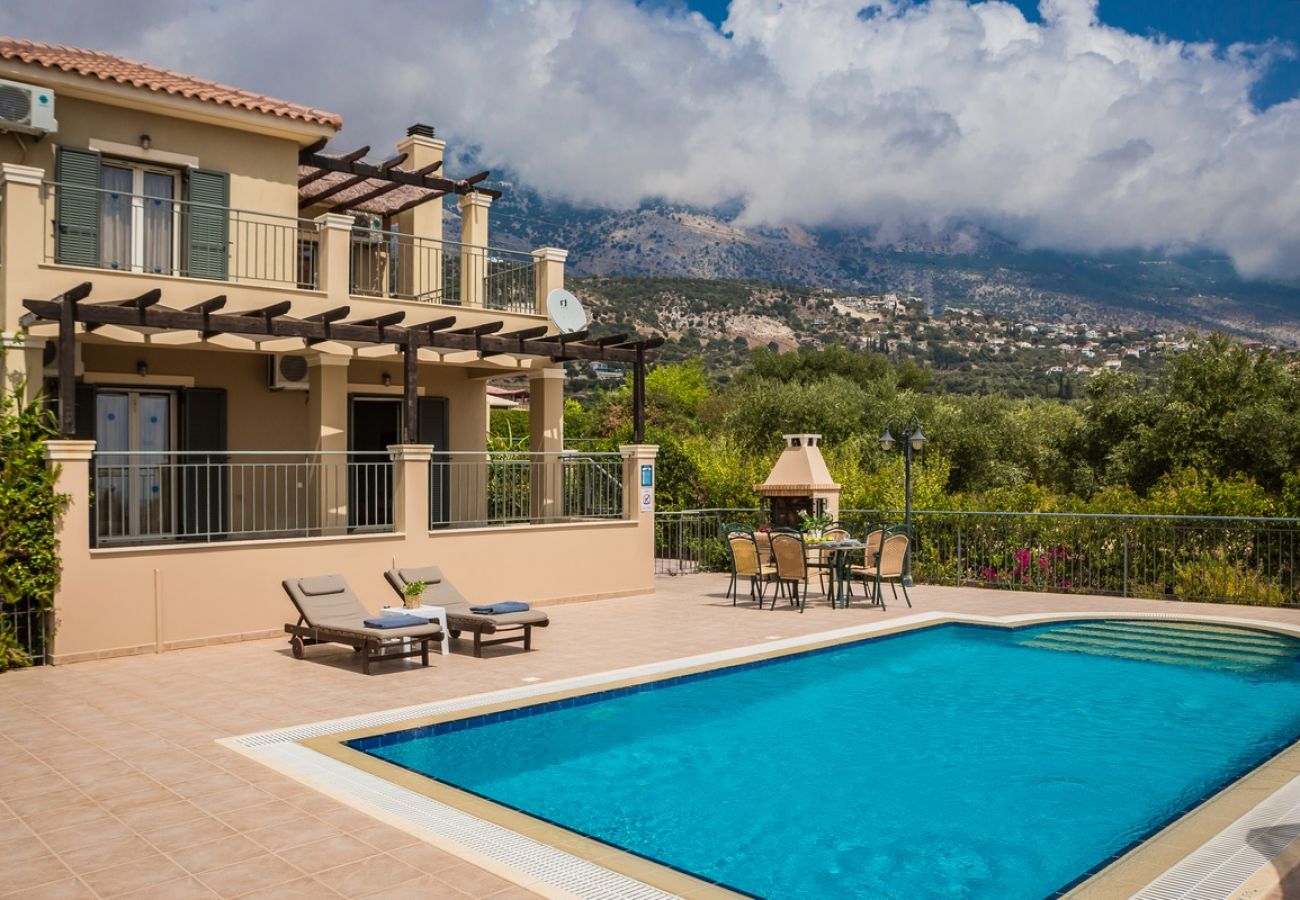 Villa in Trapezaki - Aphrodite Blue with Private Pool