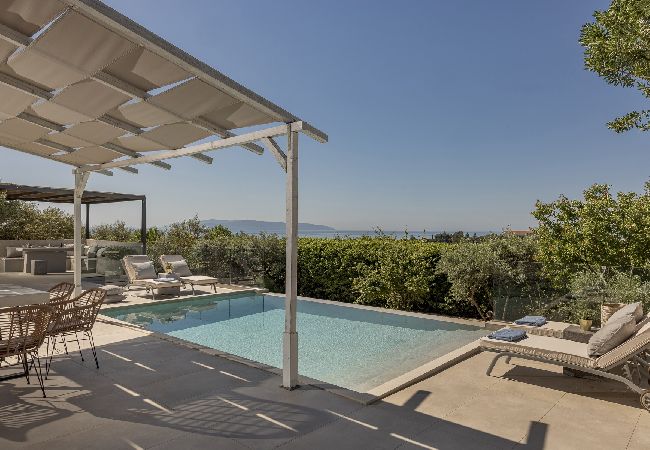 Villa in Trapezaki - Olive Bay View with Private Pool