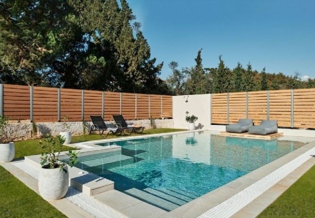 Villa in Vasilikos - Periyali Danae with Private Pool