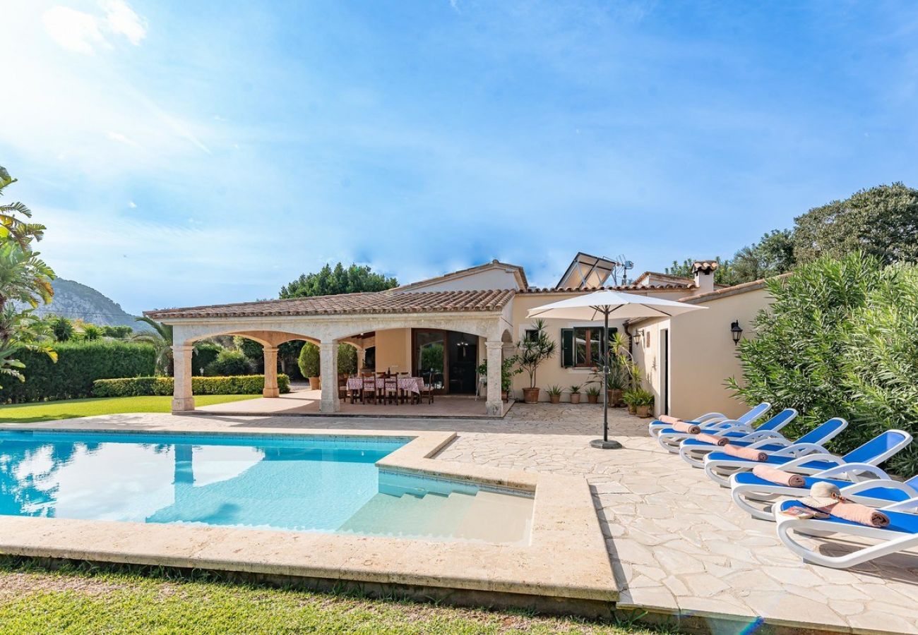 Villa in Pollensa - Villa Cuxach Mateu with Private Pool