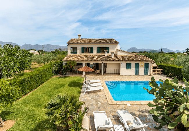 Villa in Pollensa - La Vinya Bou Ros with Private Pool