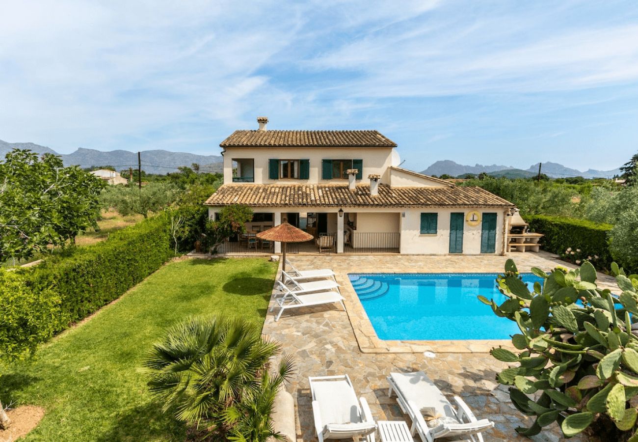 Villa in Pollensa - La Vinya Bou Ros with Private Pool